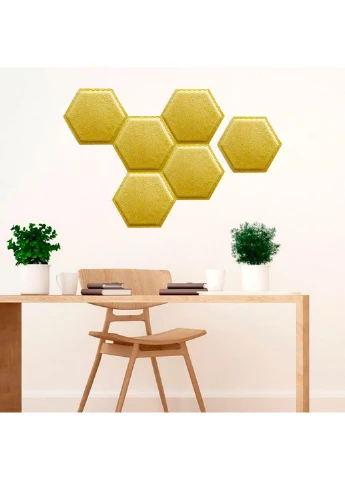 Шестиугольник декоративный самоклеящийся Sticker Wall (276978398)
