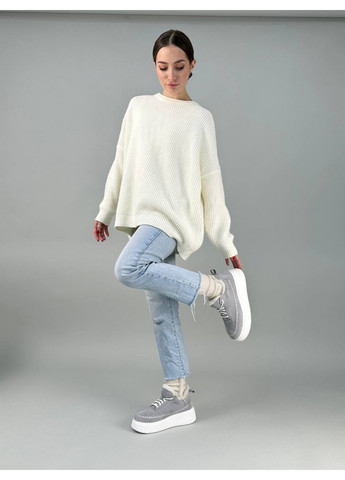 Сірі жіночі замшеві кеди 41 VZUTIK