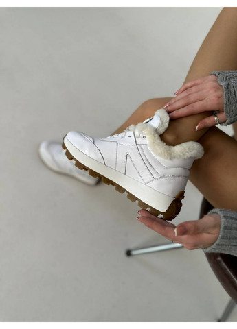 Жіночі шкіряні кросівки 37 VZUTIK білі зими (277153260)