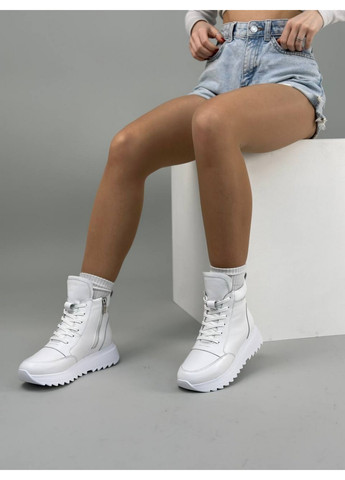 Жіночі шкіряні кросівки 37 VZUTIK білі зими (277152328)