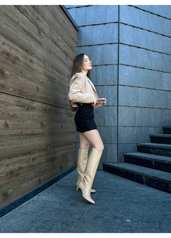 Жіночі шкіряні чоботи 35 VZUTIK (277152239)