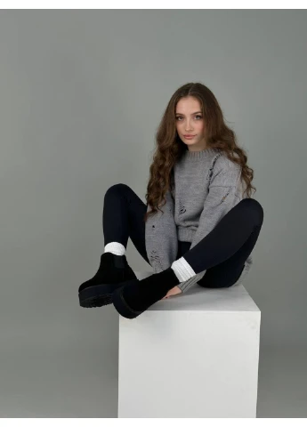 Женские замшевые угги 36 VZUTIK (277152339)