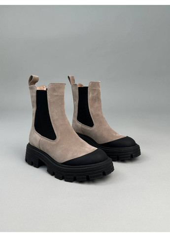 Зимние женские замшевые ботинки 40 VZUTIK из натуральной замши