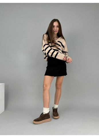 VZUTIK Женские замшевые лоферы 40 коричневый з натуральная замша, украина — зима (277154564)