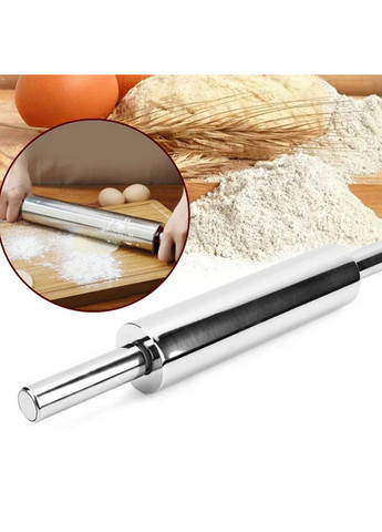 Скалка Profi Cookie из нержавеющей стали Empire (276981663)