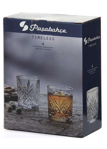 Набір 4 низькі склянки Timeless Pasabahce (276981754)