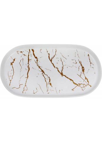 Страва фарфорова "Мармурова Розкіш" овальна Bona (276984775)