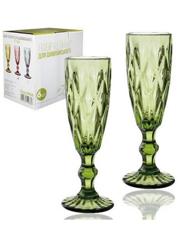 Набор 6 бокалов для шампанского Elodia Грани S&T (276977557)