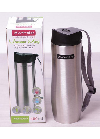 Термокружка Elegance Gloss с ремешком Kamille (276984849)