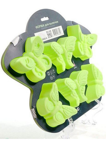 Форма для випічки Метелики силіконова, 6 осередків Fissman (276985740)