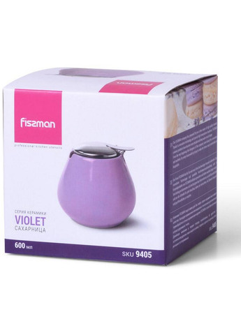 Сахарница керамическая с откидной крышкой Fissman (276982911)