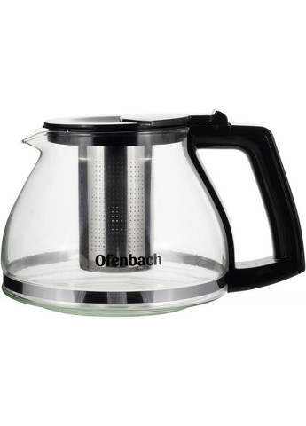 Чайник скляний заварювальний зі знімним ситечком Ofenbach (276978435)