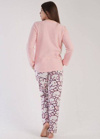 Розовая всесезон пижама Vienetta