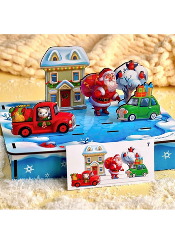 Развивающая игра "Новогодняя панорама", 24 задания Ubumblebees (276982400)