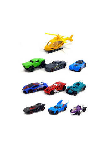 Набір машинок "Гонка", 10 шт. у тубусі Bambi (276983510)