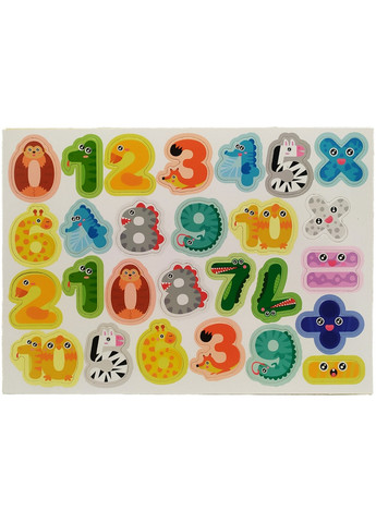 Деревянная Логическая игра "Математика" Bambi (276978513)