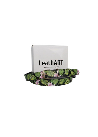Шкіряний жіночий ремінь LeathART (276983016)