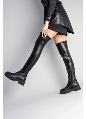 Шкіряні жіночі чоботи-панчохи VZUTIK (276979121)