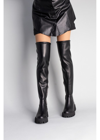 Шкіряні жіночі чоботи-панчохи VZUTIK (276979121)