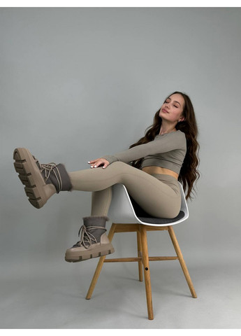 Шкіряні жіночі уггі VZUTIK (276979333)