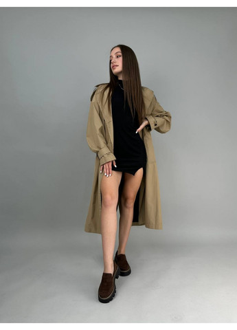 VZUTIK Замшевые женские лоферы темно-коричневый з натуральная кожа, украина — (276982352)