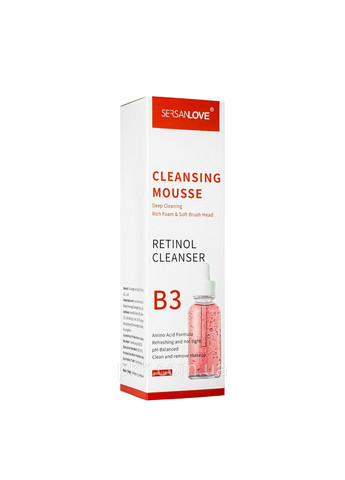 Пенка-мус для умывания Retinol Vitamin B3 Cleanser Mousse с витаминами Sersanlove (276985832)