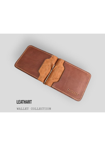 Кожаный мужской зажим для денег LeathART (276978034)