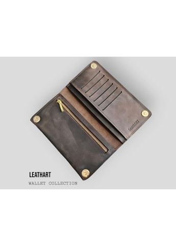 Шкіряний чоловічий гаманець LeathART (276984020)