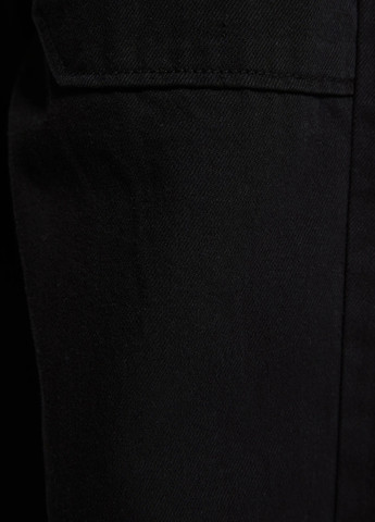 Черные повседневный демисезонные брюки Bershka