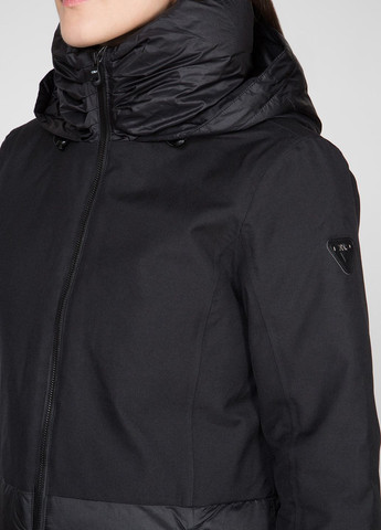 Черная демисезонная куртка woman mid jacket fix hood CMP