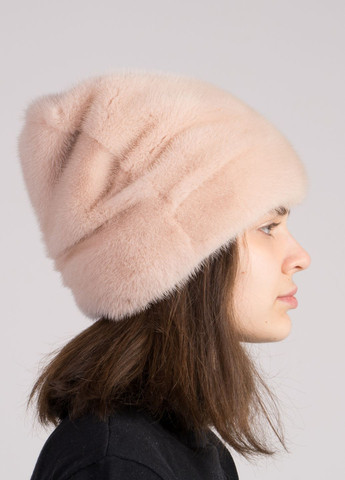 Женская норковая высокая шапка кубанка Меховой Стиль рукавичка (277160873)