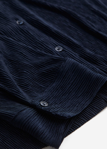 Тёмно-синяя блузка H&M