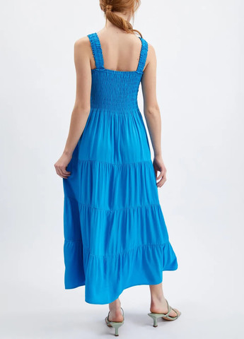 Голубое повседневный платье Orsay однотонное