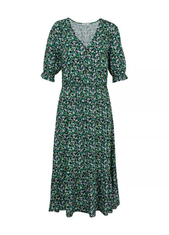 Зелена повсякденний сукня Orsay з квітковим принтом