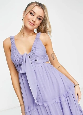 Голубое платье Asos