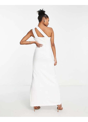 Білий сукня Asos однотонна