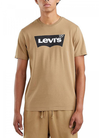 Светло-коричневая футболка Levi's 224911082 Petrified Oak Brown