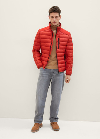 Красная демисезонная куртка Tom Tailor