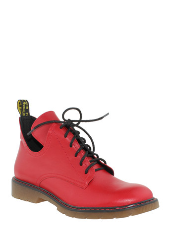 Осенние ботинки rsм-373 красный Sothby's