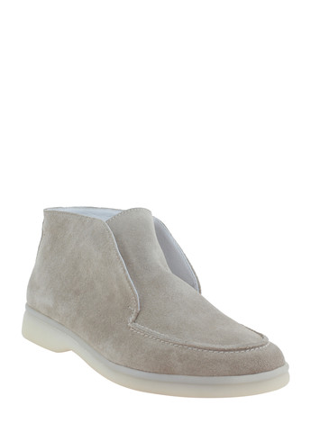 Осенние ботинки rsм-811-11 серый Sothby's из натуральной замши