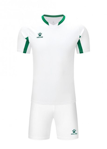 Футбольная форма LEON бело-зеленая 7351ZB1129.9105 Kelme модель (277164597)