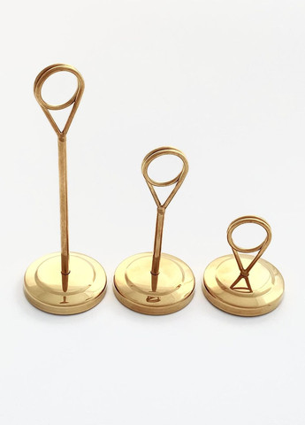 Підставка банкетних карток номерків з металу висота 25 см. Тримач меню на стіл REMY-DECOR Веркус (277168795)