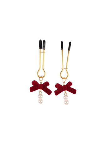 Затискачі для сосків, два комплекти Pearl Nipple Clamps Kit Chisa (277229263)