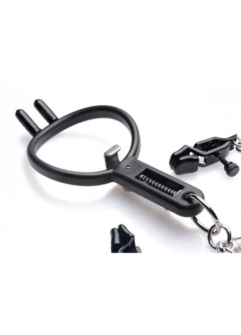 Зажимы для сосков и распорка для рта Mouth Spreader Nipple Clamps Bdsm4u (277229389)