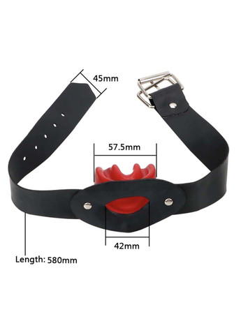 Кляп для флірту Natural Latex Mouth Plug Red Bdsm4u (277229366)