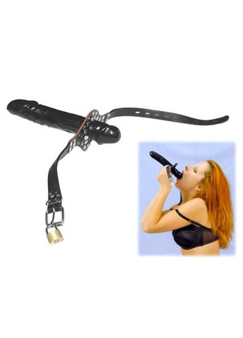 Кляп з фалоімітатором з двох кінців Double-Ended Dildo Gag Bdsm4u (277229387)