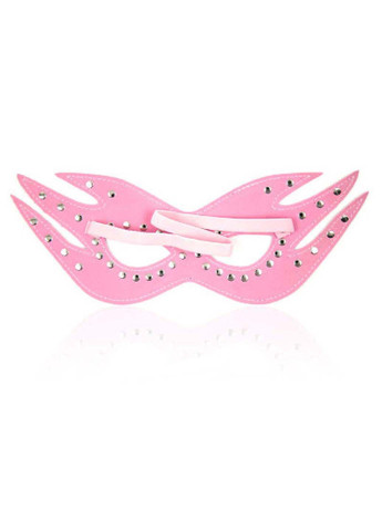 Маска на глаза Leather Cat Mask Pink Bdsm4u (277229421)