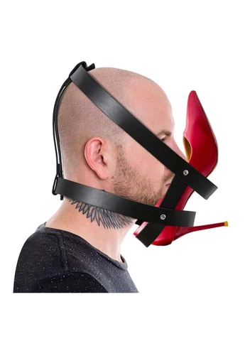 Кріплення для взуття на обличчя фетиш Smell Shoe Binding Strap Bdsm4u (277229438)