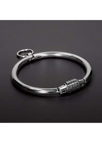 Нашийник круглий металевий з кодовим набірним замком Bdsm4u (277229334)