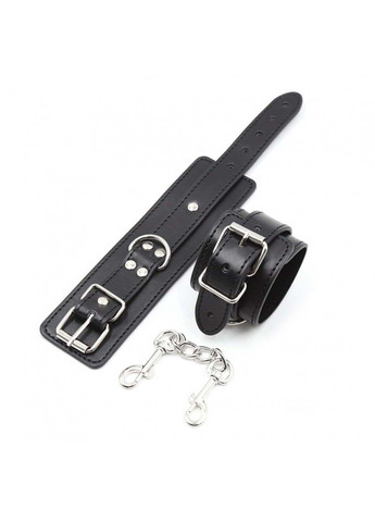 Кожаные наножники на цепи с ремешками Multi-Studded Shackles ZR025 Bdsm4u (277229402)